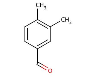 3,4-Dimethylbenzaldehyde (CAS 5973-71-7) - chemical structure image