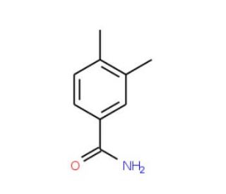 3,4-Dimethylbenzamide (CAS 5580-33-6) - chemical structure image