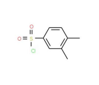 3,4-Dimethylbenzenesulfonyl chloride (CAS 2905-30-8) - chemical structure image
