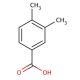 3,4-Dimethylbenzoic acid (CAS 619-04-5) - chemical structure image