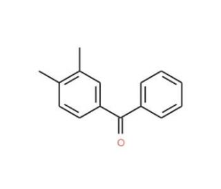 3,4-Dimethylbenzophenone (CAS 2571-39-3) - chemical structure image