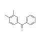 3,4-Dimethylbenzophenone (CAS 2571-39-3) - chemical structure image