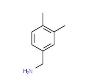 3,4-Dimethylbenzylamine (CAS 102-48-7) - chemical structure image