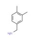 3,4-Dimethylbenzylamine (CAS 102-48-7) - chemical structure image