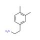 3,4-Dimethylphenethylamine (CAS 17283-14-6) - chemical structure image