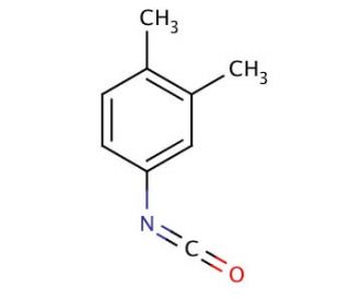 3,4-Dimethylphenyl isocyanate (CAS 51163-27-0) - chemical structure image
