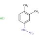 3,4-Dimethylphenylhydrazine hydrochloride (CAS 60481-51-8) - chemical structure image