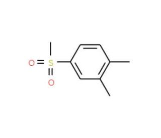 3,4-Dimethylphenylmethylsulfone - chemical structure image