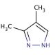 3,4-Dimethylpyrazole (CAS 2820-37-3) - chemical structure image
