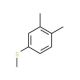 3,4-Dimethylthioanisole - chemical structure image