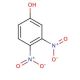3,4-Dinitrophenol, wetted (CAS 577-71-9) - chemical structure image
