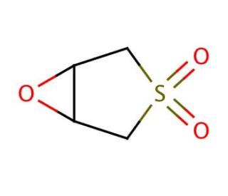 3,4-Epoxytetrahydrothiophene-1,1-dioxide (CAS 4509-11-9) - chemical structure image