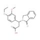3-(4-Ethoxy-3-methoxyphenyl)-3-(1-oxo-1,3-dihydro-2H-isoindol-2-yl)propanoic acid - chemical structure image