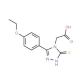 [3-(4-ethoxyphenyl)-5-mercapto-4H-1,2,4-triazol-4-yl]acetic acid - chemical structure image