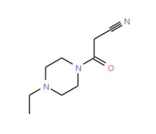 3-(4-Ethyl-piperazin-1-yl)-3-oxo-propionitrile - chemical structure image