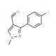 3-(4-Fluoro-phenyl)-1-methyl-1H-pyrazole-4-carbaldehyde - chemical structure image