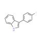 3-(4-Fluoro-phenyl)-1H-indole (CAS 101125-32-0) - chemical structure image