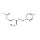3-(4-Fluorobenzyloxy)phenylacetic acid (CAS 125721-49-5) - chemical structure image