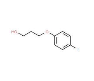 3-(4-fluorophenoxy)propan-1-ol - chemical structure image