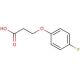 3-(4-Fluorophenoxy)propionic acid (CAS 1579-78-8) - chemical structure image