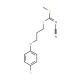[3-(4-Fluorophenoxy)propyl]methyl-cyanocarbonimidodithioate - chemical structure image