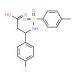 3-(4-Fluorophenyl)-3-(toluene-4-sulfonylamino)-propionic acid - chemical structure image