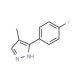 3-(4-Fluorophenyl)-4-methyl-1H-pyrazole - chemical structure image