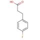 3-(4-Fluorophenyl)propionic acid (CAS 459-31-4) - chemical structure image
