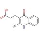 3-(4-Hydroxy-2-methyl-quinolin-3-yl)-propionic acid (CAS 22609-25-2) - chemical structure image