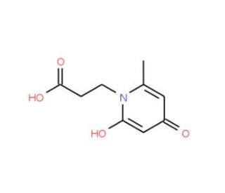 3-(4-Hydroxy-6-methyl-2-oxo-2H-pyridin-1-yl)-propionic acid - chemical structure image