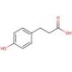 3-(4-Hydroxyphenyl)propionic Acid (CAS 501-97-3) - chemical structure image