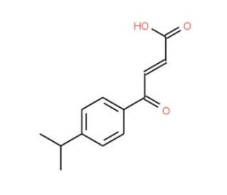 3-(4-Isopropylbenzoyl)acrylic acid - chemical structure image