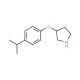 3-(4-Isopropylphenoxy)pyrrolidine - chemical structure image