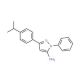 3-(4-isopropylphenyl)-1-phenyl-1H-pyrazol-5-amine - chemical structure image