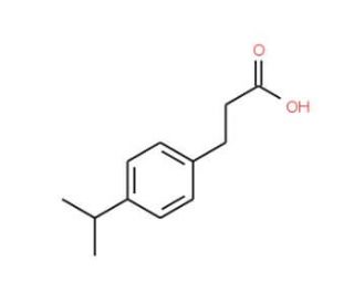 3-(4-Isopropylphenyl)propionic acid (CAS 58420-21-6) - chemical structure image