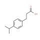 3-(4-Isopropylphenyl)propionic acid (CAS 58420-21-6) - chemical structure image