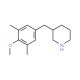 3-(4-Methoxy-3,5-dimethyl-benzyl)-piperidine (CAS 779323-34-1) - chemical structure image