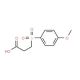 3-(4-Methoxy-benzenesulfonyl)-propionic acid (CAS 91062-23-6) - chemical structure image