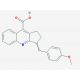 3-(4-Methoxy-benzylidene)-2,3-dihydro-1H-cyclopenta[b]quinoline-9-carboxylic acid - chemical structure image