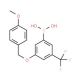 3-(4-Methoxy)benzyloxy-5-(trifluoromethyl)benzeneboronic acid (CAS 913835-77-5) - chemical structure image