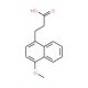 3-(4-Methoxy-naphthalen-1-yl)-propionic acid - chemical structure image