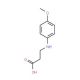 3-(4-Methoxy-phenylamino)-propionic acid (CAS 178425-91-7) - chemical structure image