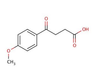 3-(4-Methoxybenzoyl)propionic acid (CAS 3153-44-4) - chemical structure image