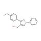 [3-(4-methoxyphenyl)-1-phenyl-1H-pyrazol-4-yl]methanol (CAS 36640-56-9) - chemical structure image