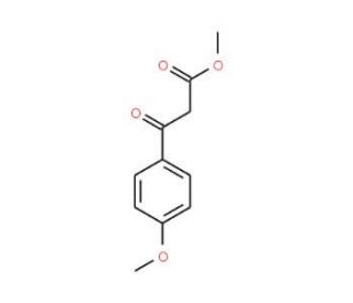 3-(4-Methoxyphenyl)-3-oxo-propionic acid methyl ester (CAS 22027-50-5) - chemical structure image