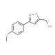 [3-(4-Methoxyphenyl)isoxazol-5yl]methanol (CAS 206055-86-9) - chemical structure image