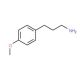 3-(4-Methoxyphenyl)propan-1-amine (CAS 36397-23-6) - chemical structure image