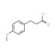 3-(4-Methoxyphenyl)propionyl chloride (CAS 15893-42-2) - chemical structure image