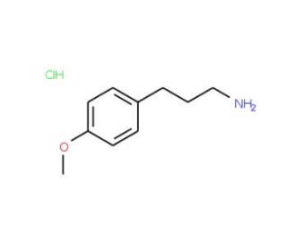 3-(4-Methoxyphenyl)propylamine HCl (CAS 36397-51-0) - chemical structure image