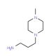 3-(4-Methyl-piperazin-1-yl)-propylamine (CAS 4572-03-6) - chemical structure image